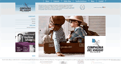 Desktop Screenshot of compagniadelviaggio.it
